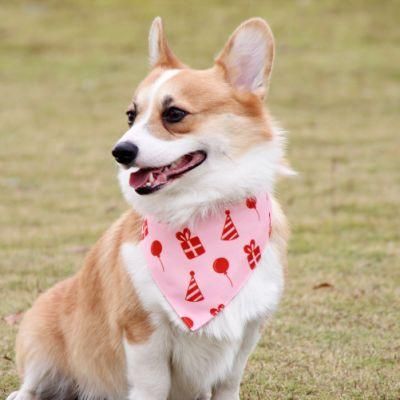 Wholesale Fashion Durable Adjustable Cute Pet Bandana