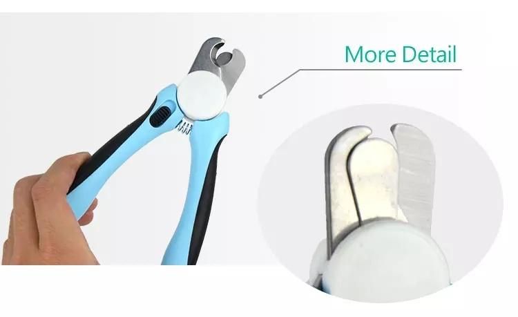 Professional Pet Nail Surgical Nail Baber Scissors Cat Dog Clippers and Trimmer with Safety Guard
