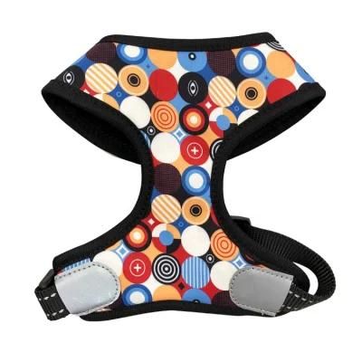 Custom Design Pet Dog Cat Puppy Safe Comfortable Luxury Neoprene No Pull Dog Harness