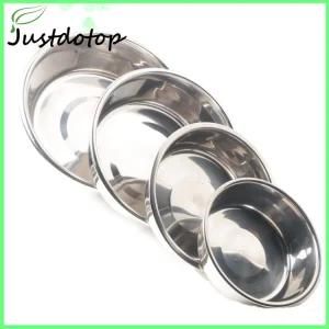 Polished Heavy Dog Bowl Stainless Steel Pet Bowl for Cat