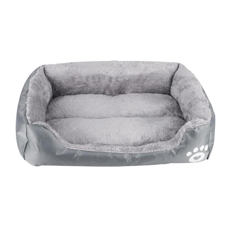 Rectangle Pet Sofa Cushion Bed Cat Winter Mat Kitten Nest Washable Pubby Kennel Warm Mattress Dog Sleeping Bed