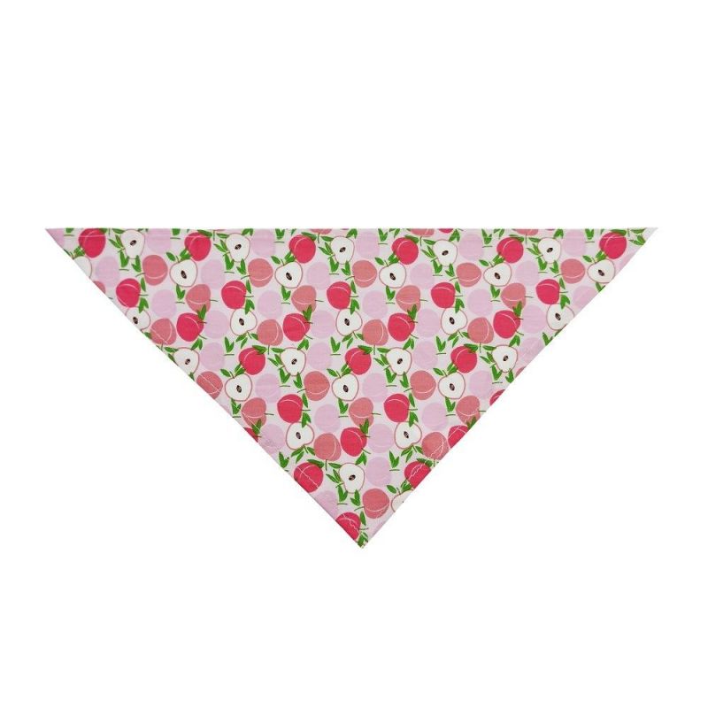 Customized Fruit Pattern Pet Saliva Towel Cotton Printed