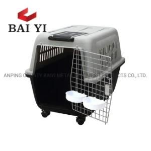 Natural Pet Products Travel Aire Plastic Dog Kennel Pet Flight Cage for Sale