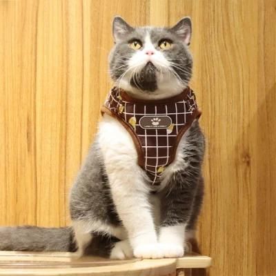 Pet Vest Harness for Dog Cat with Matching Pet Leash