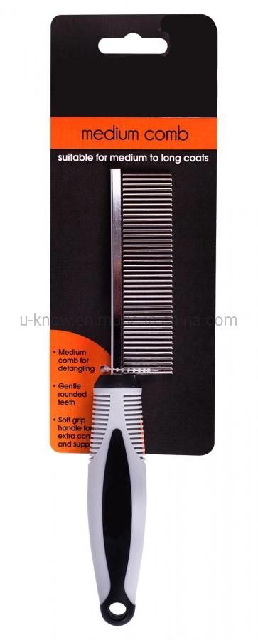 Flea and Dust Comb, Double Sided Comb, Pet Brush Dog Brush, Cat Brush