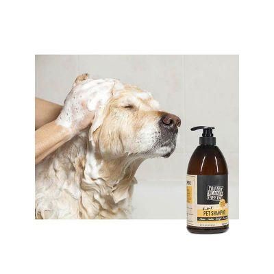 High Quality Convenient Pet Cleaning &amp; Grooming Products 1 L Brown Pet Whitening Shampoo