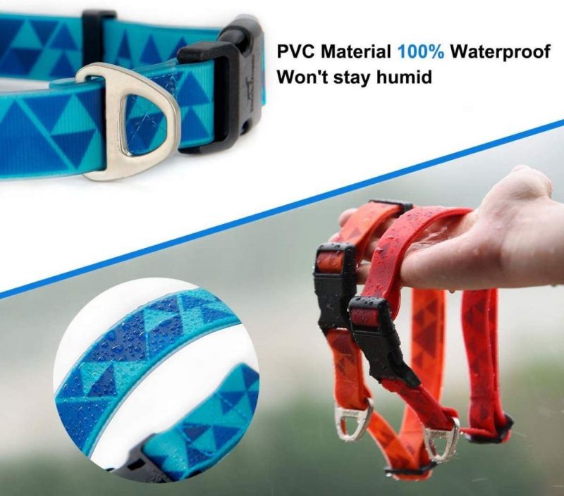 Waterproof Dog Collar Durable PVC Collars for Large Dogs