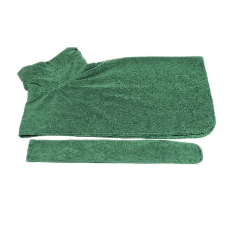 Super Absorbent Microfiber Fast Dry Pet Product Soft Dog Bathrobe