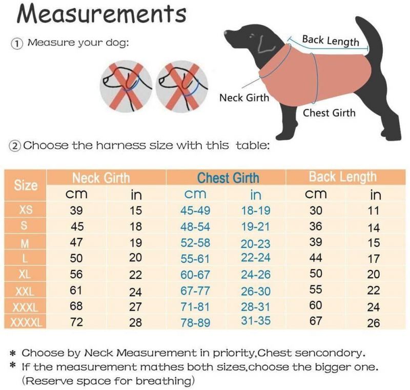 Thick Padded Comfortable Warm Reversible Dog Coat