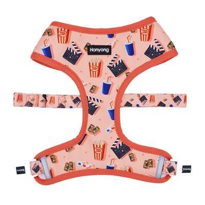 OEM Sublimation Super Comfort Reversible Harness for Frenchie Bulldogs