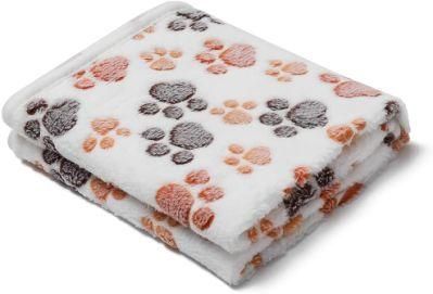 100% Double-Sided Coral Velvet Textures Soft Comfortable Pet Blanket