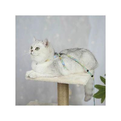 Eco-Friendly Makes Cats Safe Roundess Pattern Leash Pet