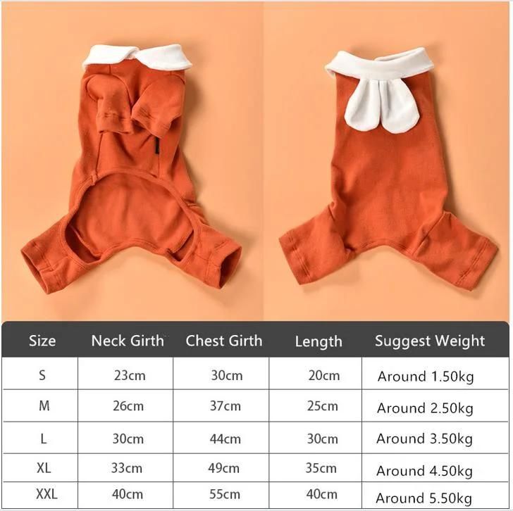 Cute Design Pet Cat Clothes Pet Supply Cotton material Pet Cat Coat Pet Products