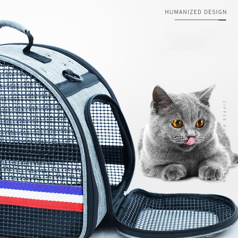 Manufacturer Portable Outdoor Fashion Leisure Soft Pet Travel Cat Bag