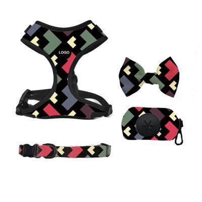 Free Design Different Kinds of Custom Pattern Pet Vest Lovely Small Dog Harness/Pet Products