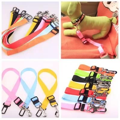 Anti-Tangle Custom Logo Cheap Pet Lead Dog Leash Car Cat Seat Belts