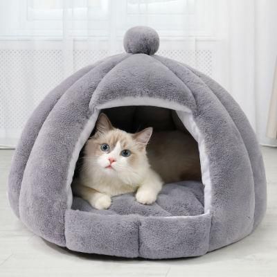 Universal for All Seasons Washable Removable Pet Nest Winter Pet Supplies Fully Enclosed Cat House Kennel Soft Cat Nest