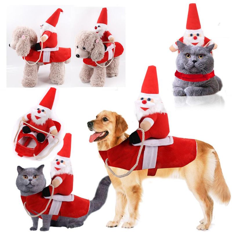 Funny Wholesale Pug Dog Clothes Pet Accessories Pet Christmas Clothes