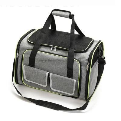 Airline Approved Expandable Large Carrier for Cats Travel Breathable Cat Carrier Bag