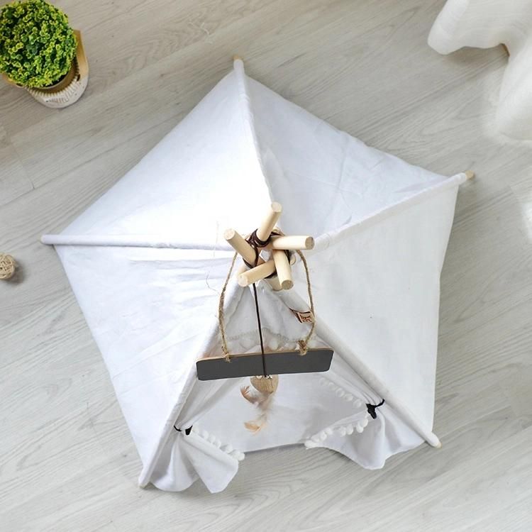 High Quality Portable Cat Tent Four Seasons Multi-Color Dog Cat Pet Tent