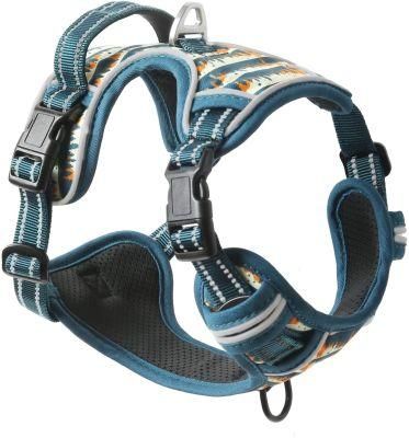 Customized Dog Vest Reflective Dog Harness with Soft Padded Handle