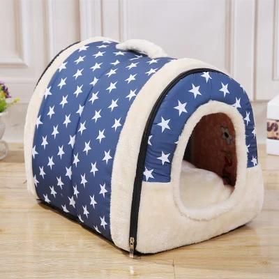 New Design High Quality Soft and Comfortable Foldable and Removable Pet Dog Bed