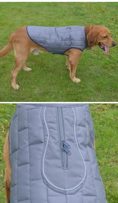 Reflective Double Sides Wearing Dog Coat Clothes Pet Products Large