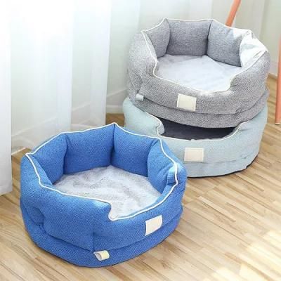 High Quality Soft Customized Luxury Removable Pet Dogs Bed