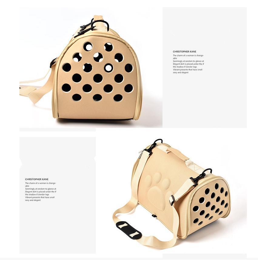 Wholesale Pet Supply EVA Material Portable Pet Carrier Breathable Pet Dog Cat Bag