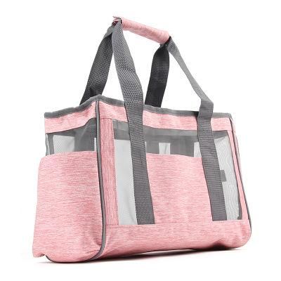 2021 New Breathable Pet Travel Bag Dog Cat Carriers Handbag High Quality Cats Dogs Pets Carrier Bags Hot Pet Travel Carrier Bag