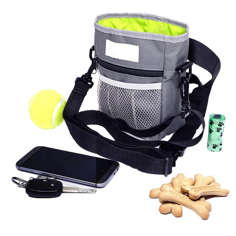 Wholesale Outdoor Belt Waist Bag Pet Training Train Bag Dog Treat Bag Snack Bag with Poop Bag Outdoor Bag