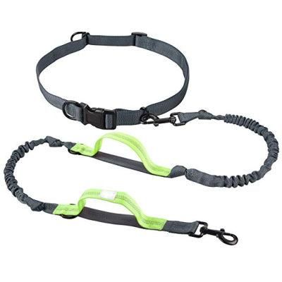 Retractable Hands-Free Dog Leash with Adjustable Waist Belt