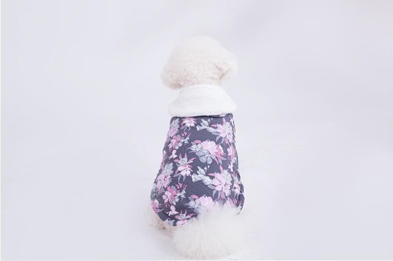 Snowflake Cold Weather Dog Coat Without MOQ