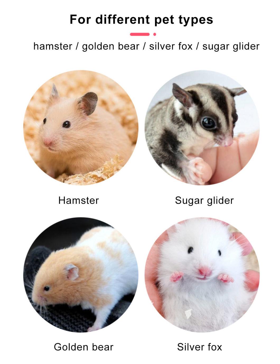 Three Colors Plastic Acrylic Rabbit Cage Pet Cage Hamster Grande