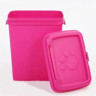 Classical 2types 40L Customized Pet Food Containers