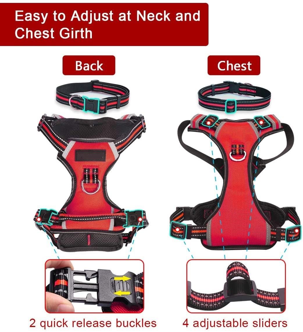 No Pull & Choke-Free Waterproof Dog Harness