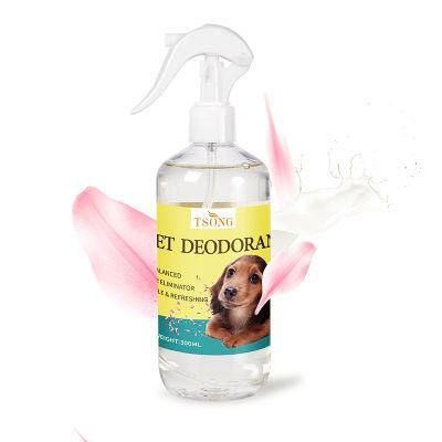 Tsong Contract Manufacturing Pet Hair Cleaning Shampoo for Pet Care 300ml Pet Deodorant Spray