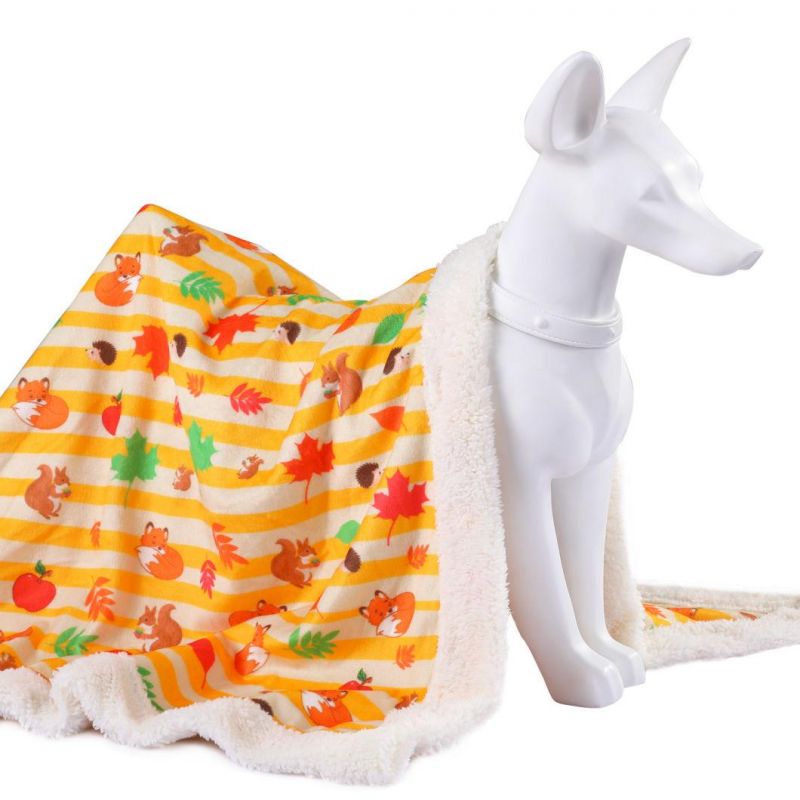 Hot Sell Custom Print Dog Blanket with Small MOQ