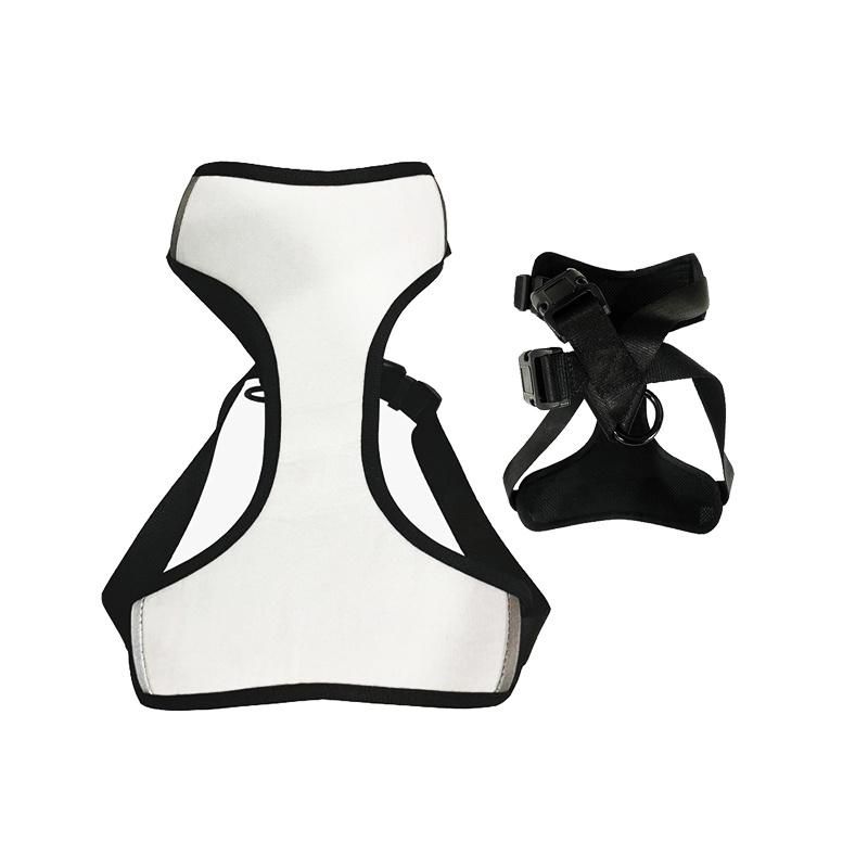 Pet Supplies Dog Leash Set Adjustable White Dog Collar Custom Dog Harness Leash