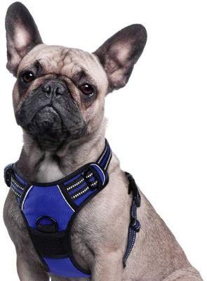 Adjustable Reflective Breathable Oxford Soft Dog Harness