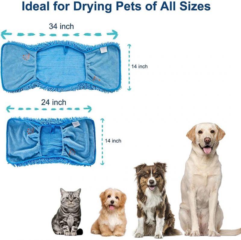 Easy of Care Easy to Wash Soft Comfortable Dog Towel