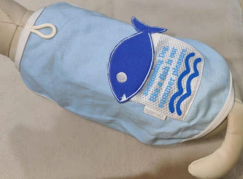 "Swimming Dog"Designer Clothes for The Pet Products