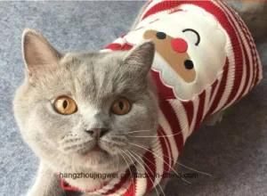 Wholesale Christmas New Design Pet Product Cat Sweater Fashion