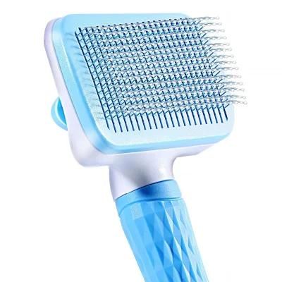 Pink/Blue/Grey Slicker Dog Comb Brush Pet Grooming Brush