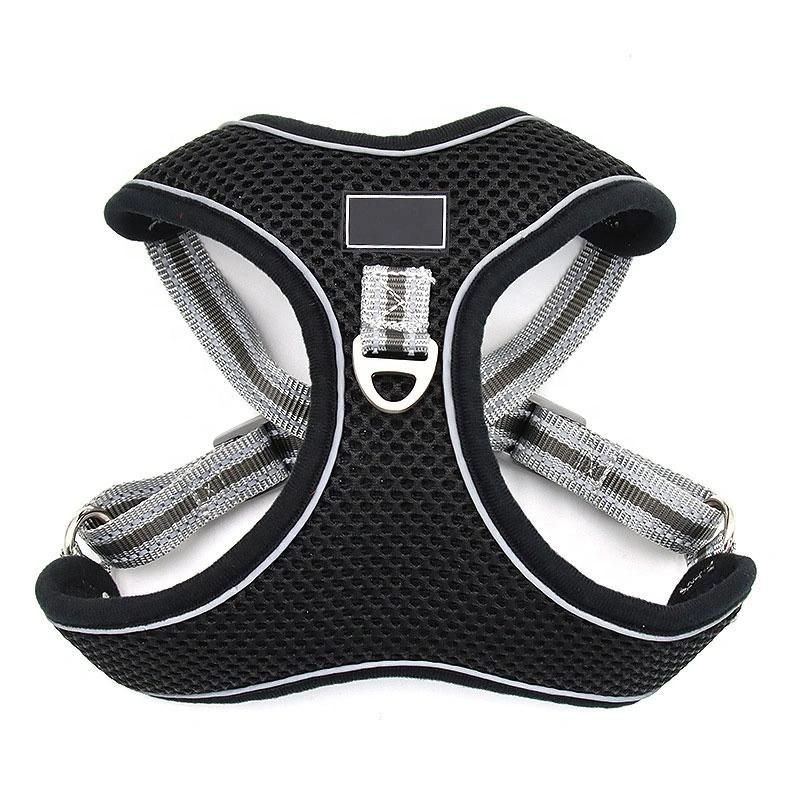 Baby Blue Nontoxic Reflective Reversible Adjustable Dog Harness