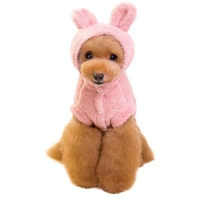 Luxury Custom Plush Pet Dog Clothes for Autumn Winter