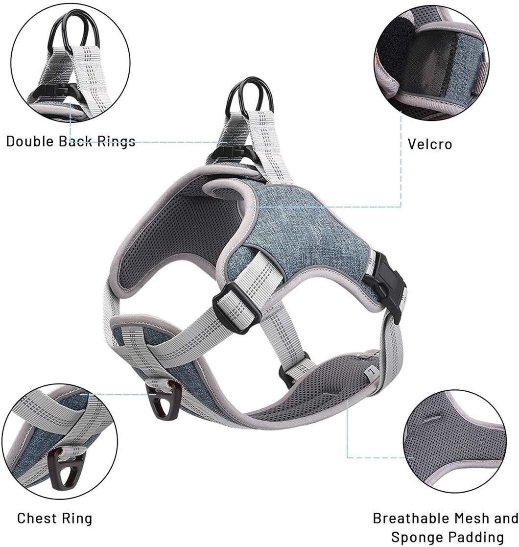 Nylon Oxford Reflective Dog Harness with Fast Delivery