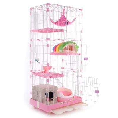 Customize OEM ODM Cheap Plastic 3 Layer Plastic Cat Cage