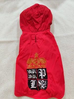 Pet Factory Fashion Designer Dog Clothes Pet Raincoat