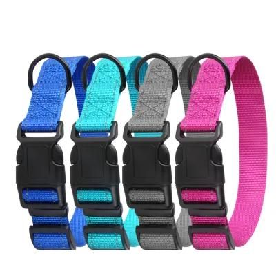 Eco-Friendly Nylon Double Line Reflective Adjustable Pet Dog Head Collar